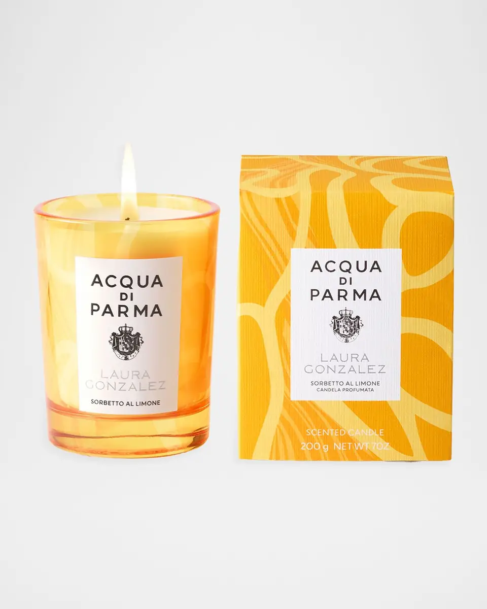 Acqua di Parma x Laura Gonzalez Limited-Edition Sorbetto al Limone Candle, 7 oz. | Thumbnail 2 Acqua di Parma x Laura Gonzalez Limited-Edition Sorbetto al Limone Candle, 7 oz. | Thumbnail 2
