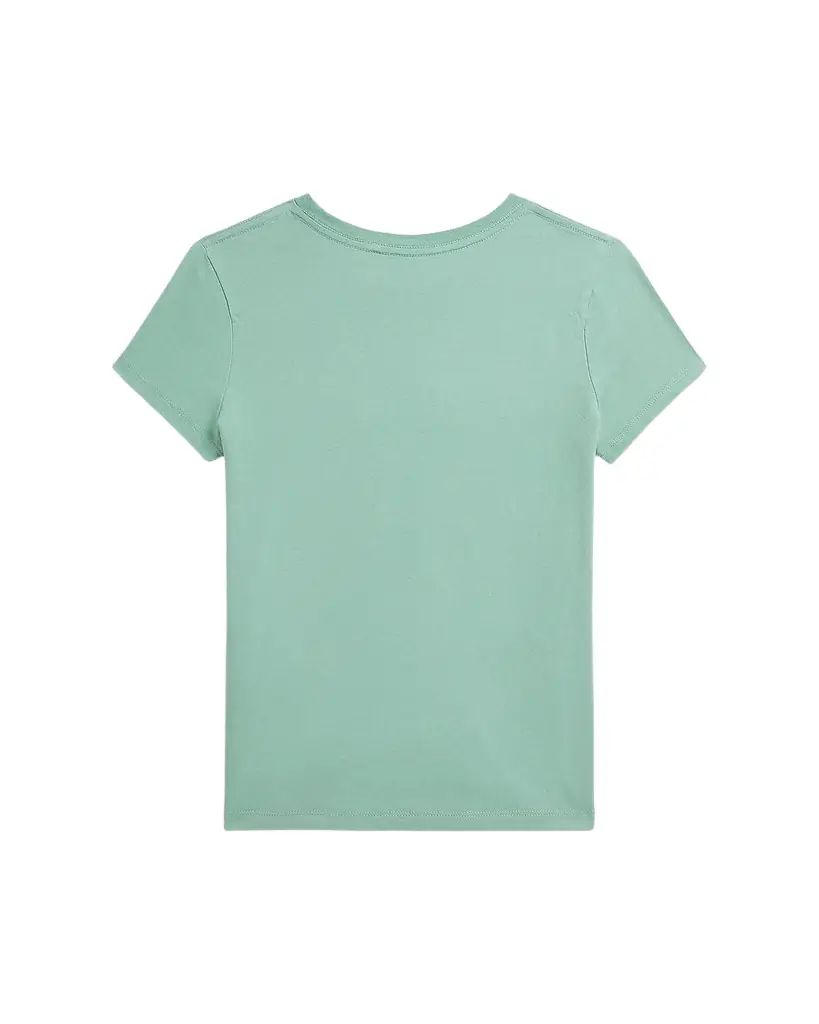 Polo Ralph Lauren Girl's Printed Cotton Jersey T-Shirt, Size S | Image 1 Polo Ralph Lauren Girl's Printed Cotton Jersey T-Shirt, Size S | Image 1