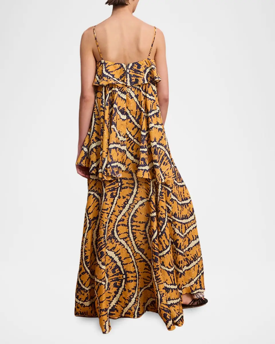 ALÉMAIS Ripple Layered Maxi Dress | Thumbnail 2 ALÉMAIS Ripple Layered Maxi Dress | Thumbnail 2