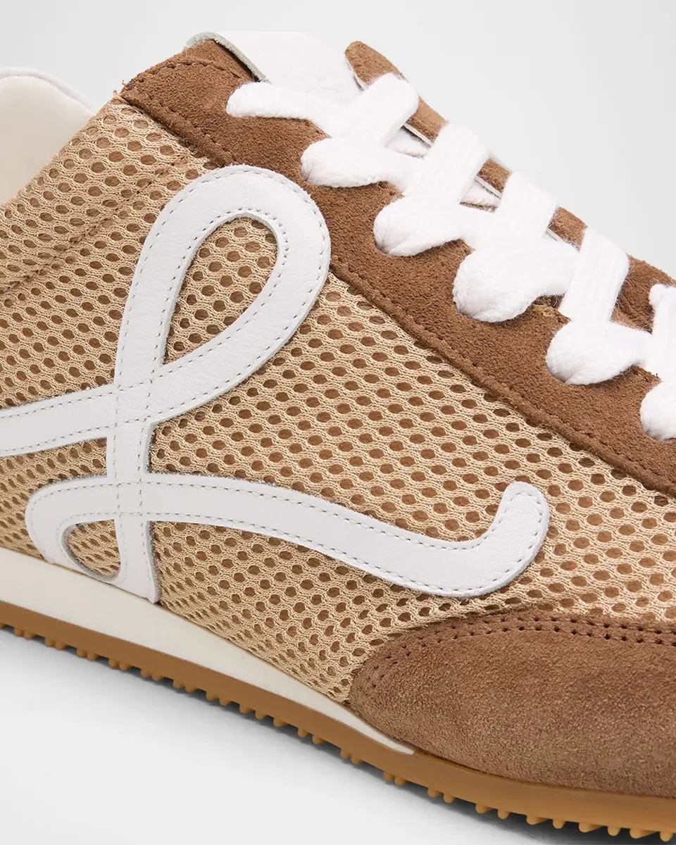Loewe Ballet Runner 2.0 Sneakers in Suede and Mesh | Thumbnail 5 Loewe Ballet Runner 2.0 Sneakers in Suede and Mesh | Thumbnail 5