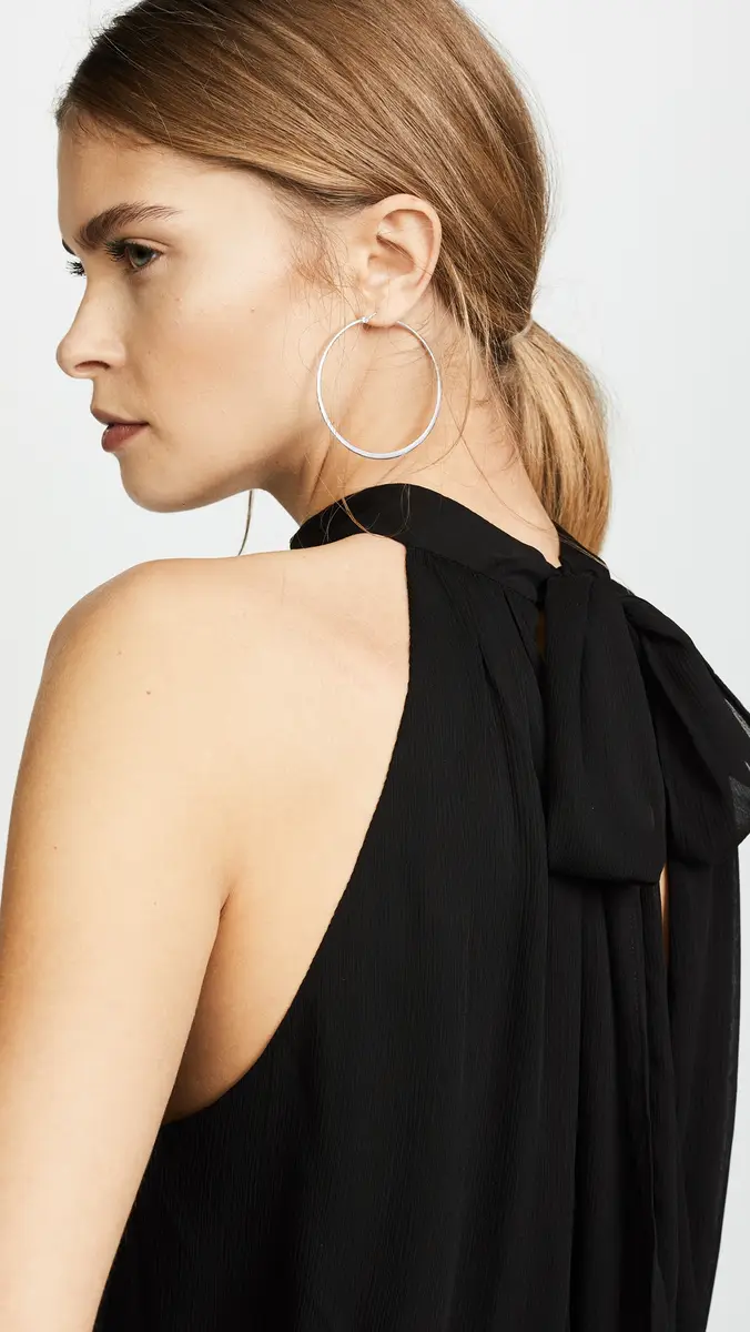 Alice + Olivia Maris Gathered Halter Top | Thumbnail 6 Alice + Olivia Maris Gathered Halter Top | Thumbnail 6