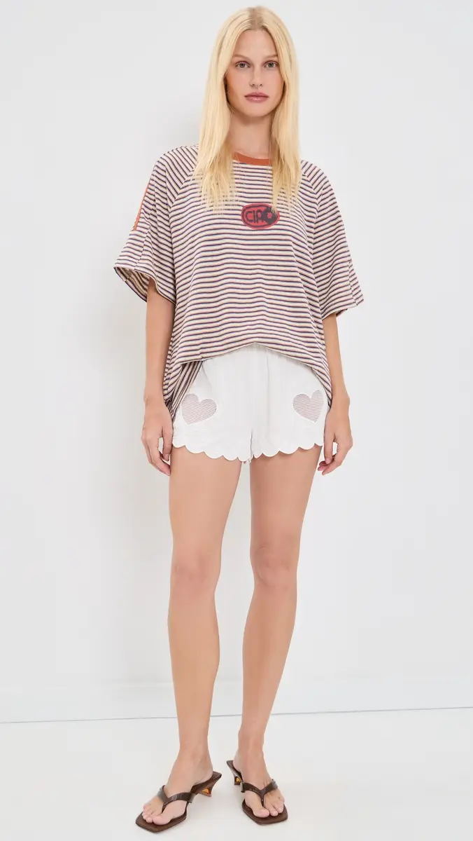 Ciao Ciao Vacation Hearts Slip Shorts | Thumbnail 5