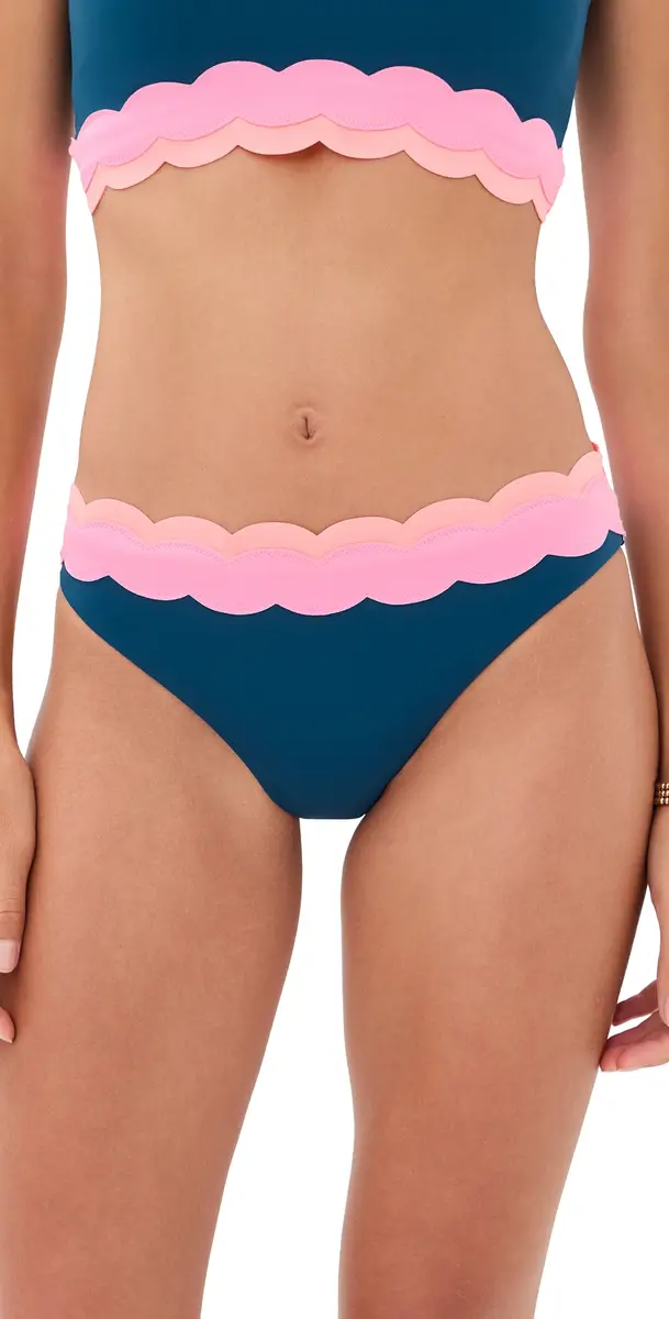Beach Riot Fay Bikini Bottoms eashell Isle Colorblock | Image 1 Beach Riot Fay Bikini Bottoms eashell Isle Colorblock | Image 1