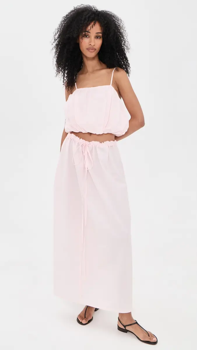 CHAN LUU Poplin Column Skirt | Thumbnail 5 CHAN LUU Poplin Column Skirt | Thumbnail 5