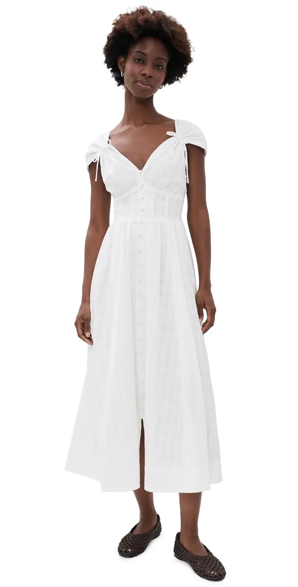 Hill House Home The Lucille Dress White | Image 1 Hill House Home The Lucille Dress White | Image 1