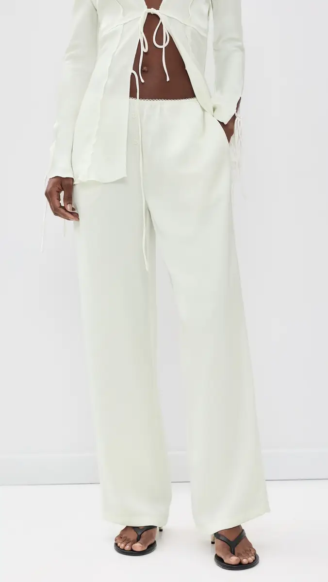 LIONESS In Bloom Pants Porcelain | Thumbnail 2 LIONESS In Bloom Pants Porcelain | Thumbnail 2