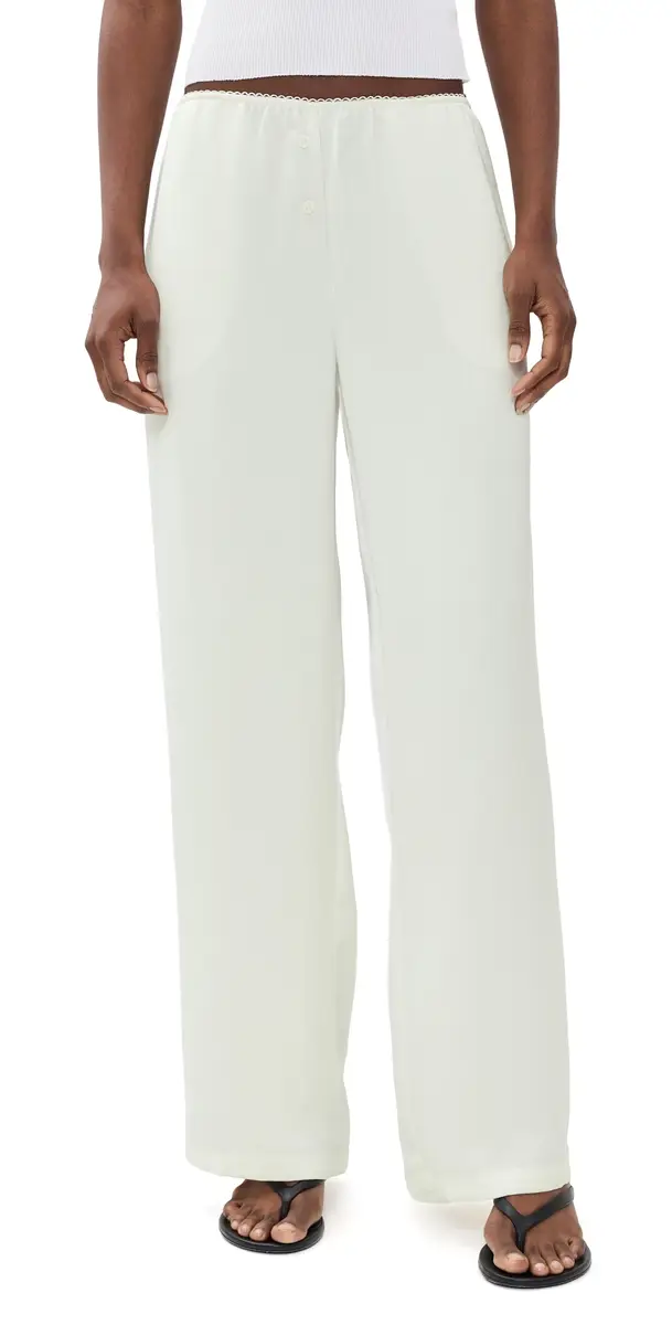 Lioness In Bloom Pants Porcelain | Image 1 Lioness In Bloom Pants Porcelain | Image 1