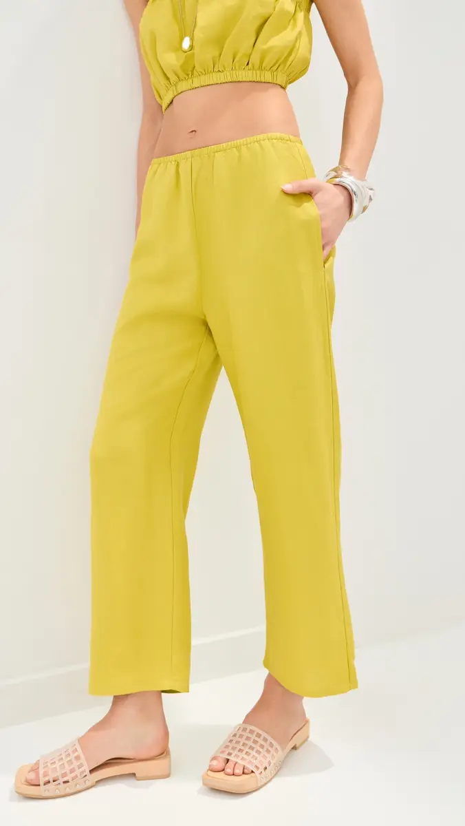 LE BOP Kelsey Cropped Mid Rise Pants | Thumbnail 2