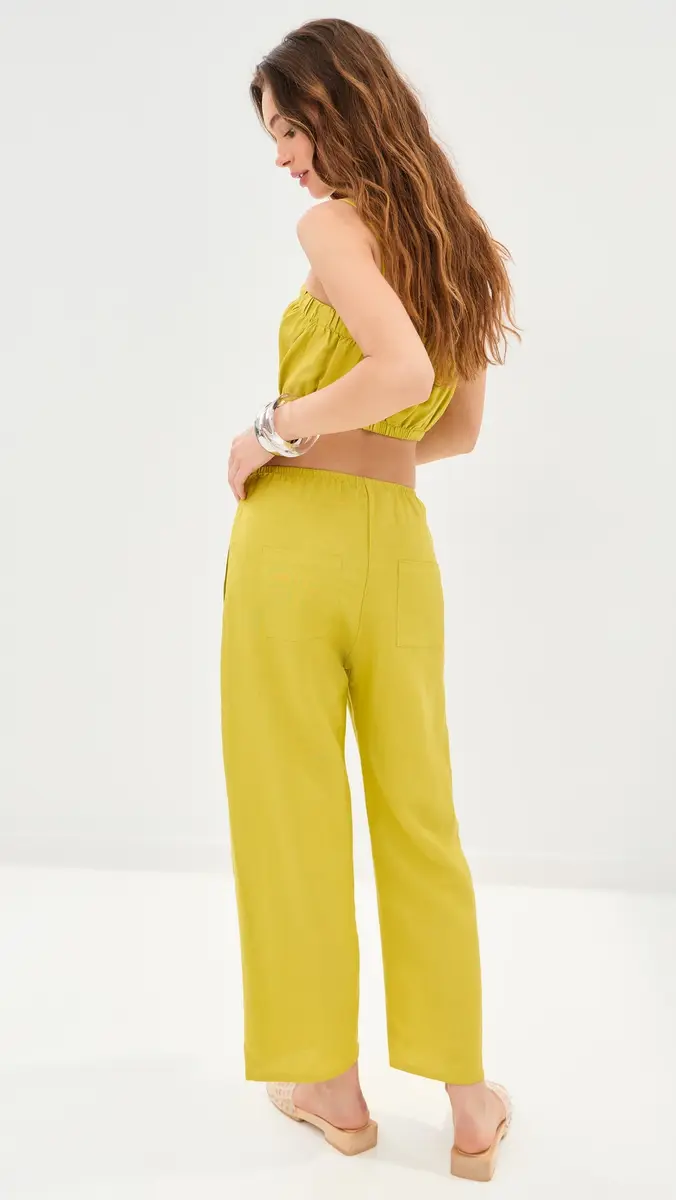 LE BOP Kelsey Cropped Mid Rise Pants | Thumbnail 3