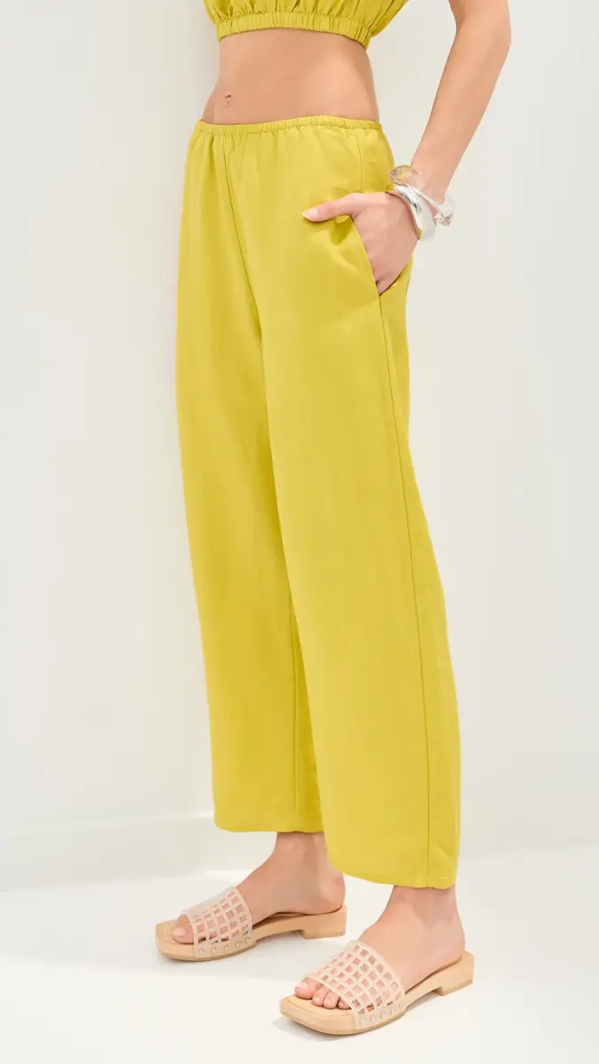 LE BOP Kelsey Cropped Mid Rise Pants | Thumbnail 4