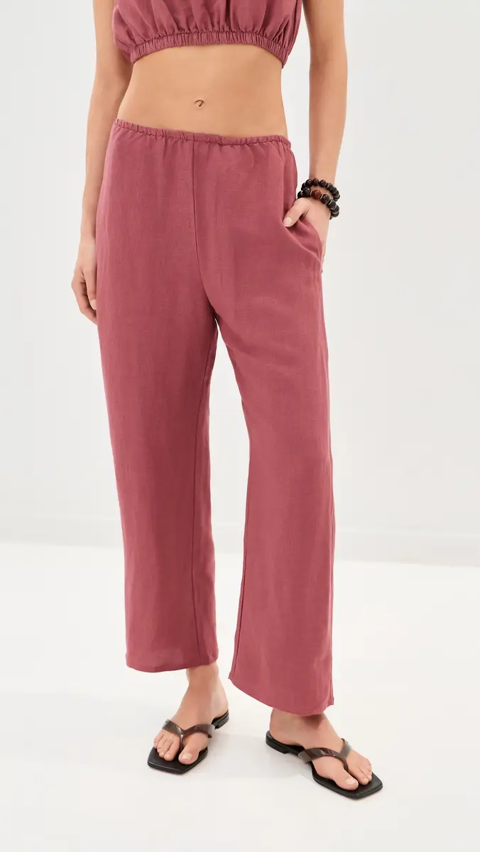 LE BOP Kelsey Cropped Mid Rise Pants | Thumbnail 2