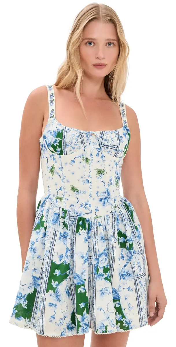 Agua Bendita Spring Ivy Underwire Mini Dress ulticolor | Image 1 Agua Bendita Spring Ivy Underwire Mini Dress ulticolor | Image 1