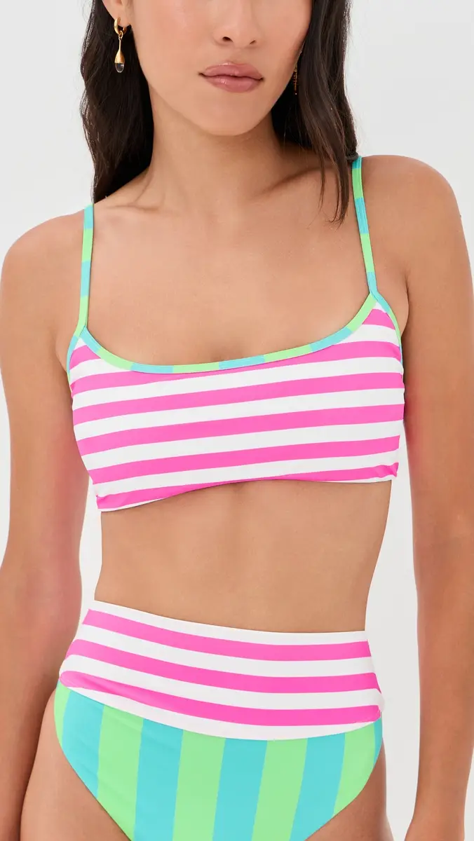 BEACH RIOT Val Bralette Bikini Top | Thumbnail 2