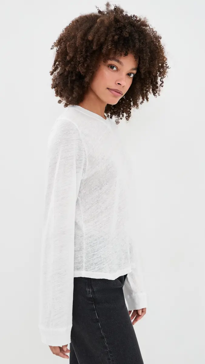 IRO Selhy Linen Tee | Thumbnail 4