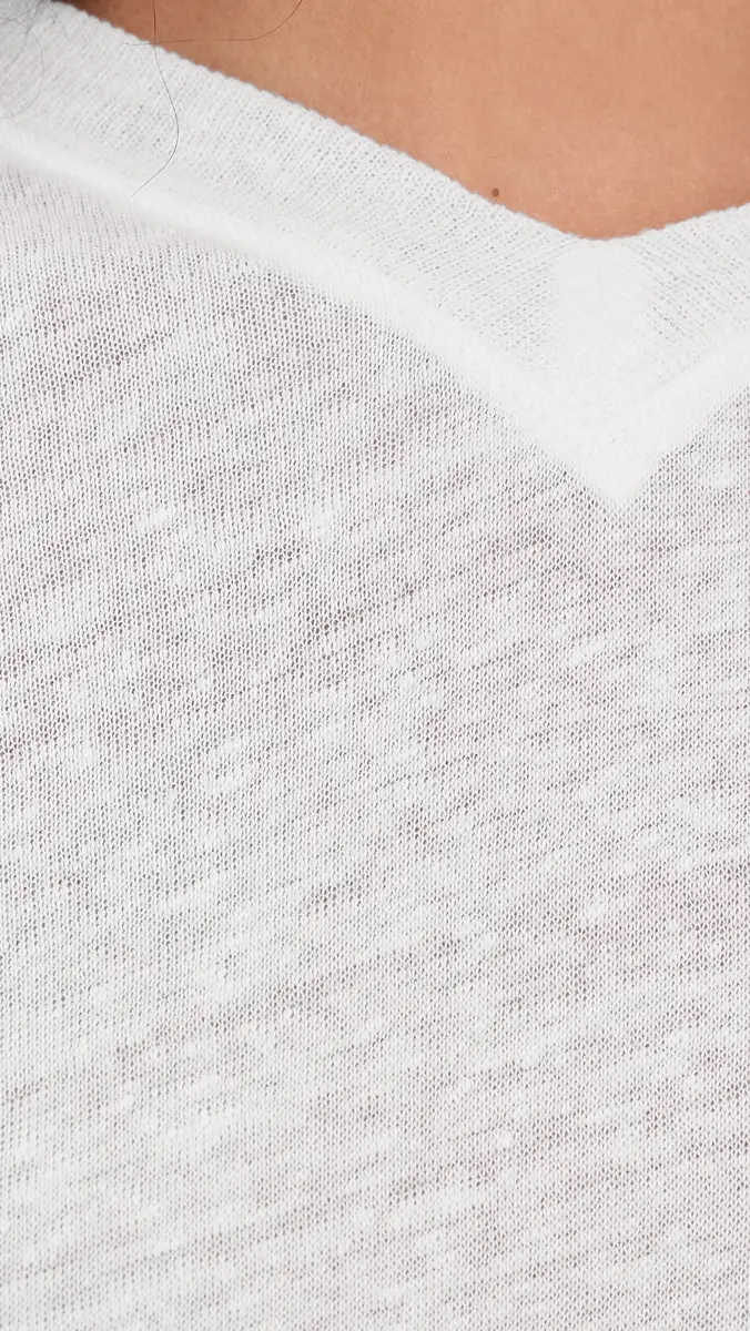 IRO Selhy Linen Tee | Thumbnail 6