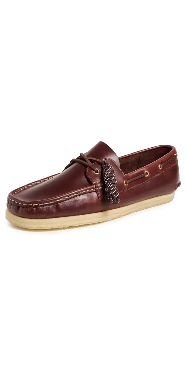 Clarks Godney Boat Shoes British Tan Leather | Image 1 Clarks Godney Boat Shoes British Tan Leather | Image 1