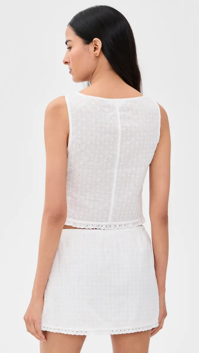 GOOD AMERICAN The Eyelet Top | Thumbnail 3 GOOD AMERICAN The Eyelet Top | Thumbnail 3