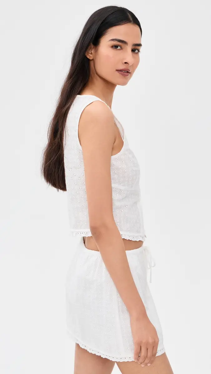 GOOD AMERICAN The Eyelet Top | Thumbnail 4 GOOD AMERICAN The Eyelet Top | Thumbnail 4