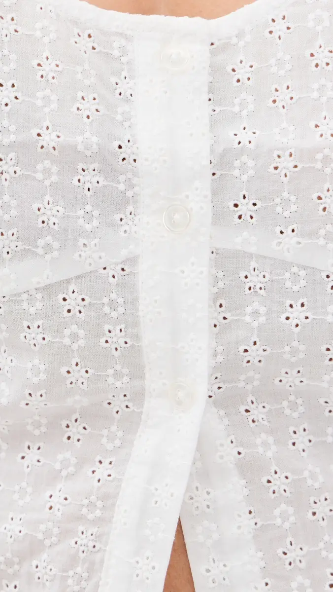 GOOD AMERICAN The Eyelet Top | Thumbnail 6 GOOD AMERICAN The Eyelet Top | Thumbnail 6