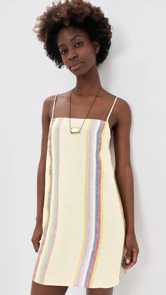 Staud Laura Linen Mini Dress | Thumbnail 2 Staud Laura Linen Mini Dress | Thumbnail 2