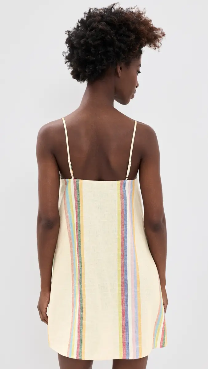 Staud Laura Linen Mini Dress | Thumbnail 3 Staud Laura Linen Mini Dress | Thumbnail 3
