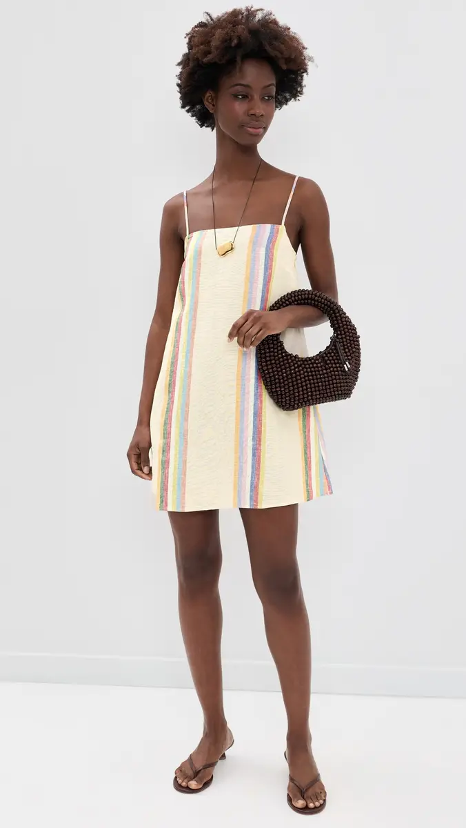 Staud Laura Linen Mini Dress | Thumbnail 5 Staud Laura Linen Mini Dress | Thumbnail 5
