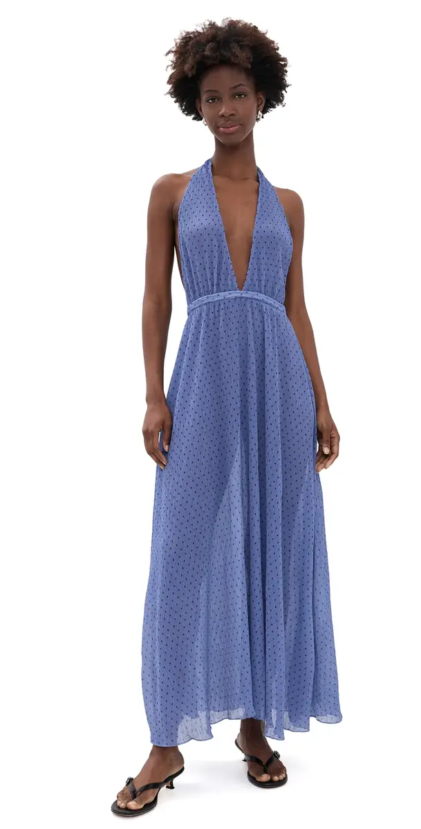 Lioness District Maxi Dress Persian Jewel | Image 1 Lioness District Maxi Dress Persian Jewel | Image 1