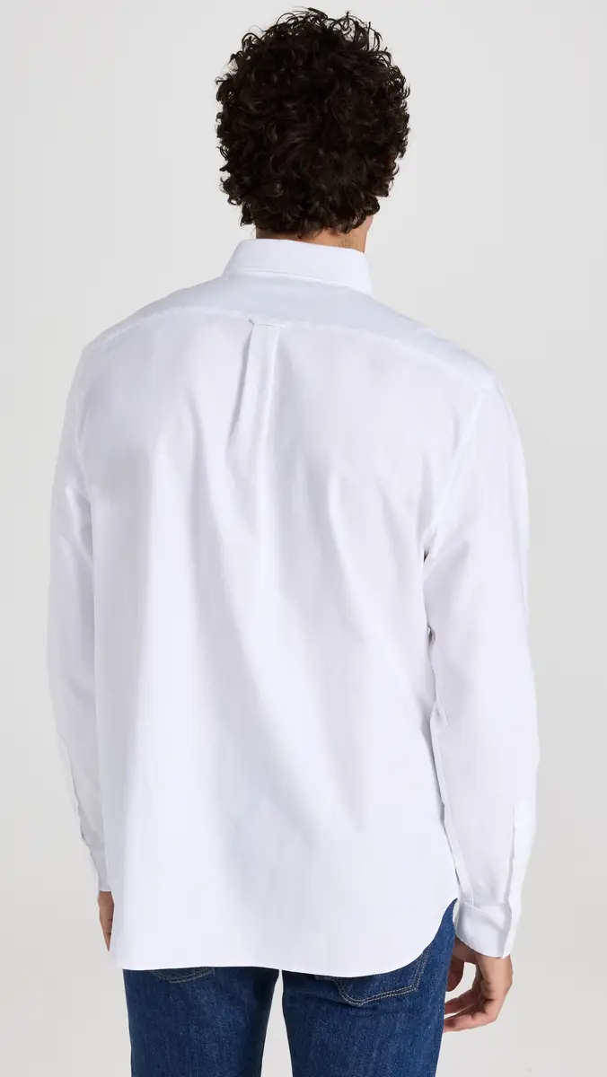 Lacoste Regular Fit Oxford Cotton Shirt | Thumbnail 3 Lacoste Regular Fit Oxford Cotton Shirt | Thumbnail 3