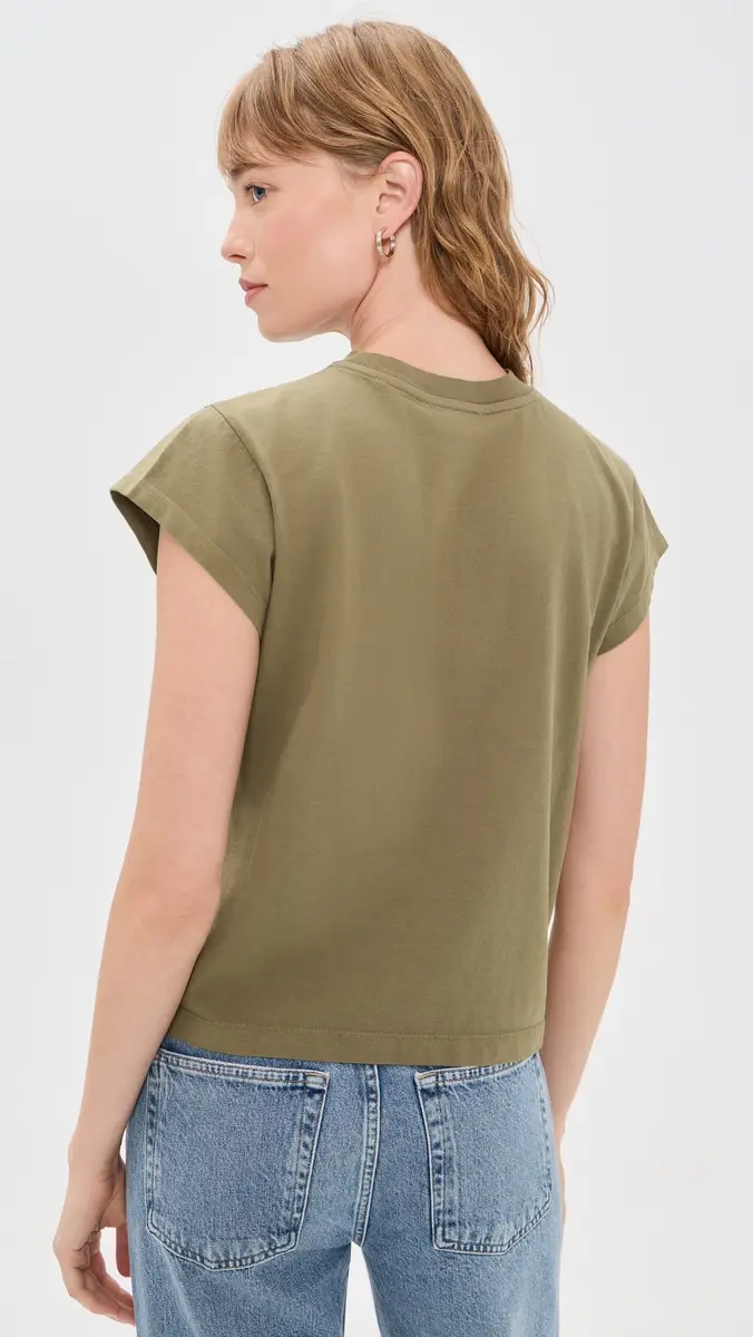 AGOLDE Bryce Cap Sleeve Tee | Thumbnail 3 AGOLDE Bryce Cap Sleeve Tee | Thumbnail 3