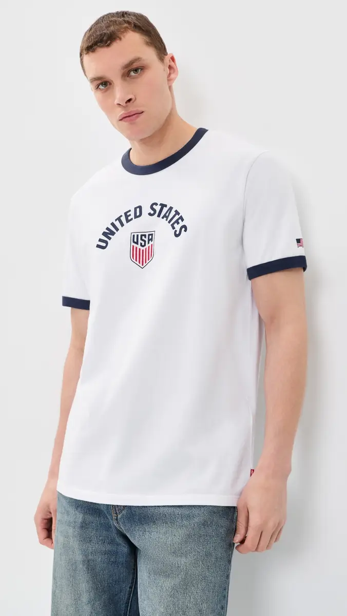 Levi's x World Cup USA Ringer Tee | Thumbnail 2 Levi's x World Cup USA Ringer Tee | Thumbnail 2