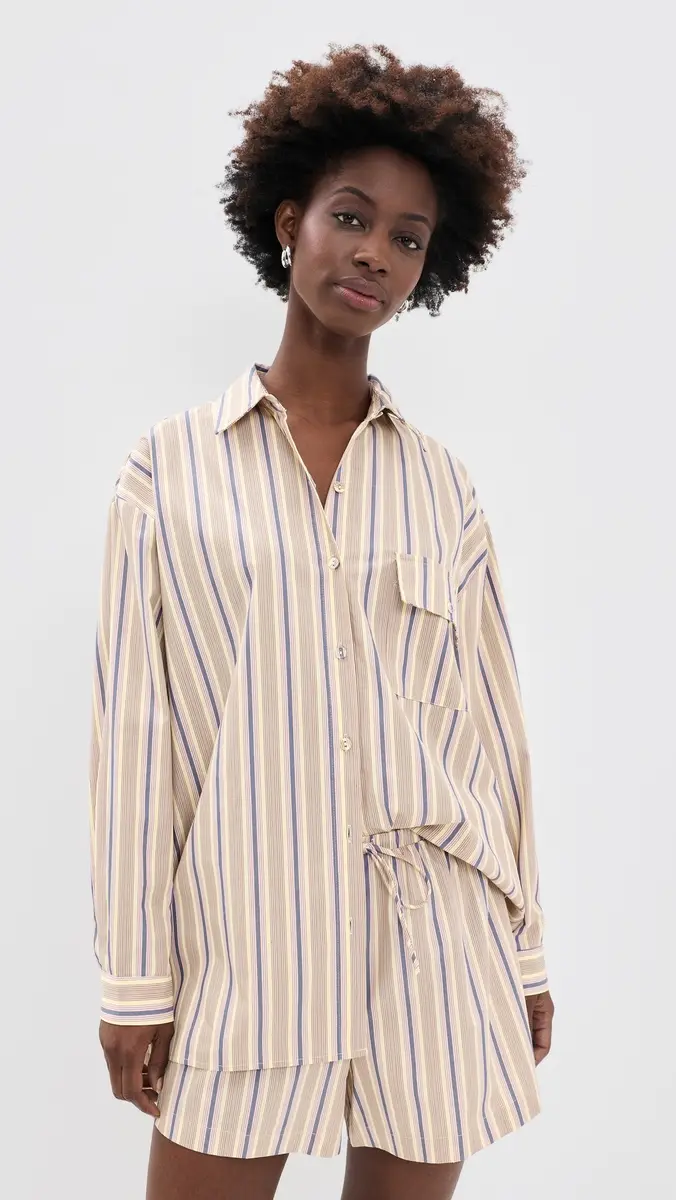 VRG GRL June Butter Stripe Shirt | Thumbnail 2 VRG GRL June Butter Stripe Shirt | Thumbnail 2