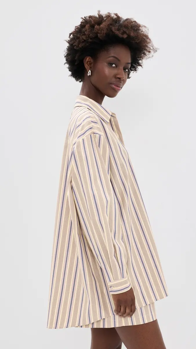 VRG GRL June Butter Stripe Shirt | Thumbnail 4 VRG GRL June Butter Stripe Shirt | Thumbnail 4