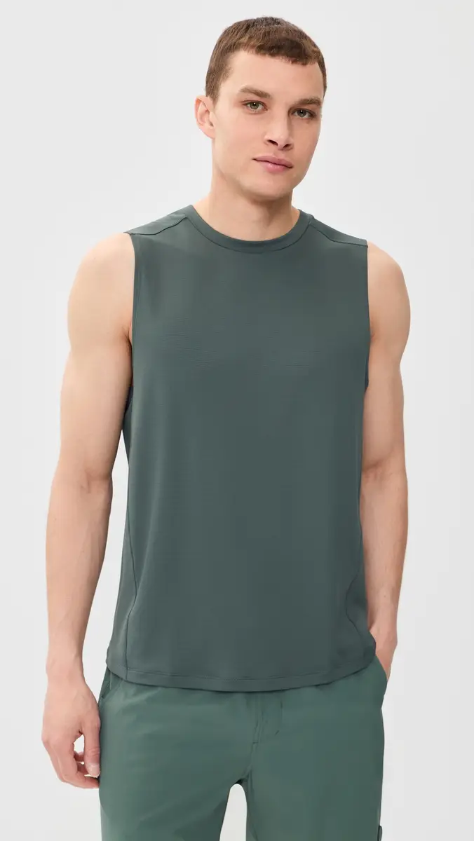 Beyond Yoga All In Active Tank Slate Green | Thumbnail 2 Beyond Yoga All In Active Tank Slate Green | Thumbnail 2
