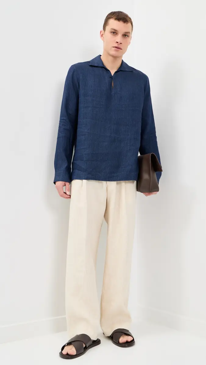 Orlebar Brown Vincent Linen Shirt | Thumbnail 5 Orlebar Brown Vincent Linen Shirt | Thumbnail 5
