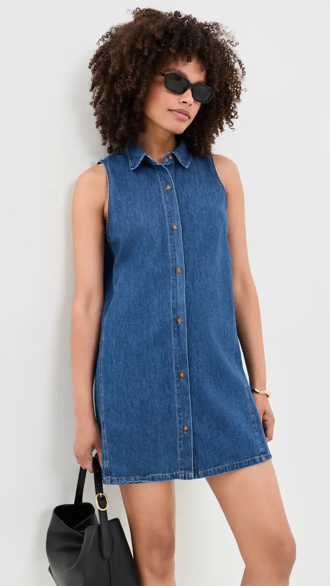 Z Supply New Day Denim Dress | Thumbnail 2 Z Supply New Day Denim Dress | Thumbnail 2
