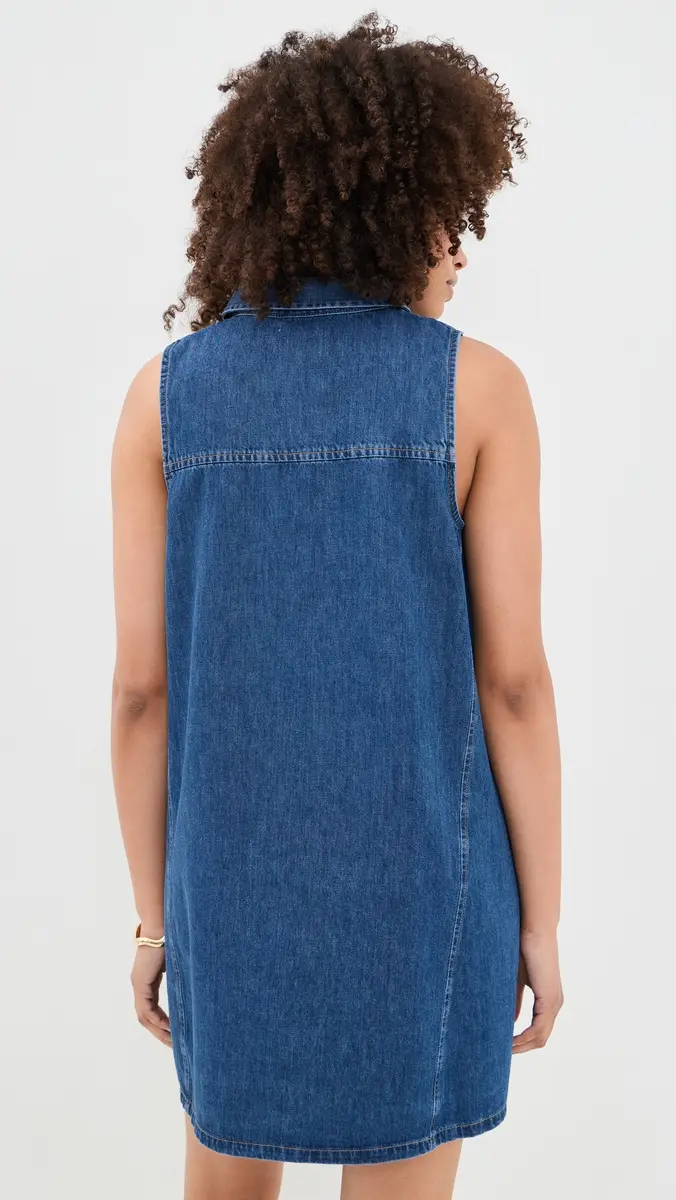 Z Supply New Day Denim Dress | Thumbnail 3 Z Supply New Day Denim Dress | Thumbnail 3