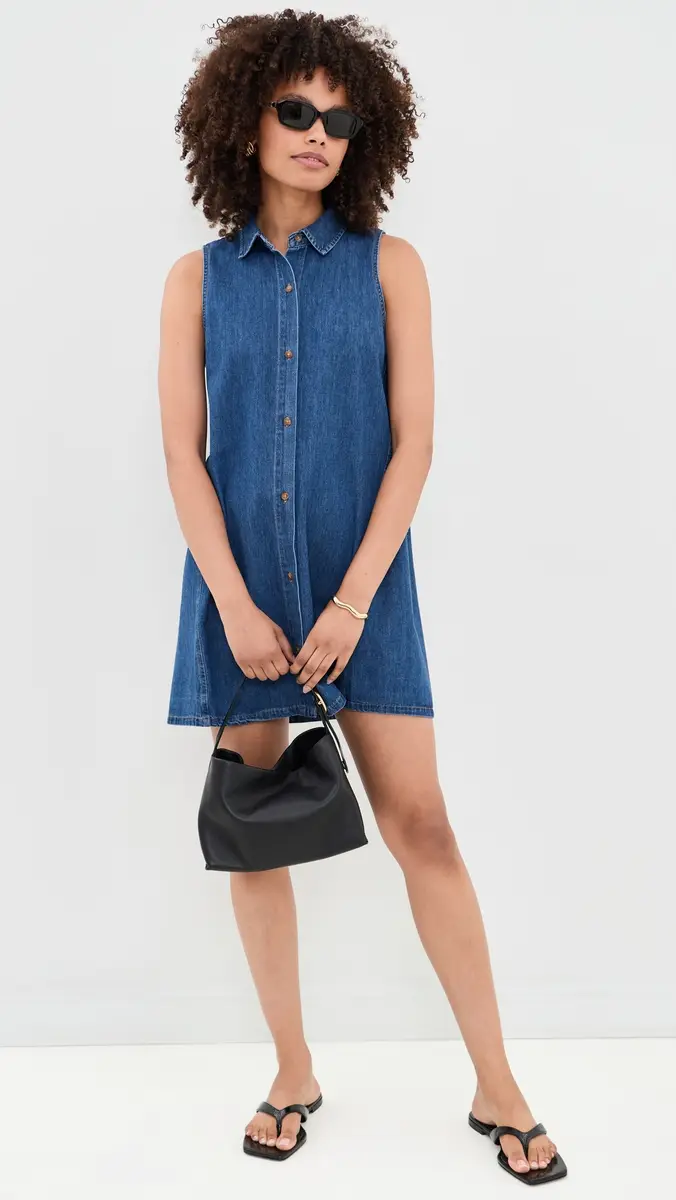 Z Supply New Day Denim Dress | Thumbnail 5 Z Supply New Day Denim Dress | Thumbnail 5