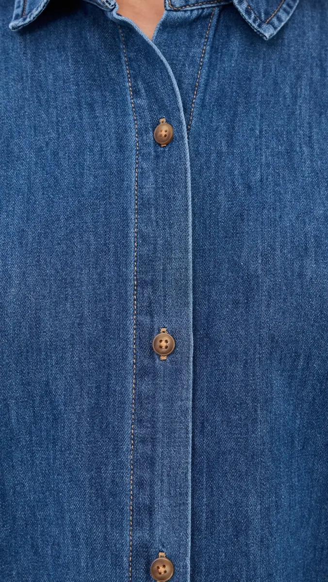 Z Supply New Day Denim Dress | Thumbnail 6 Z Supply New Day Denim Dress | Thumbnail 6
