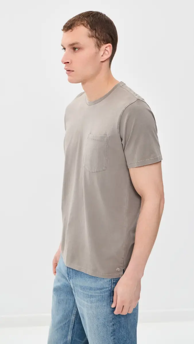 rag & bone Garment Dye Classic Pocket Tee | Thumbnail 4 rag & bone Garment Dye Classic Pocket Tee | Thumbnail 4