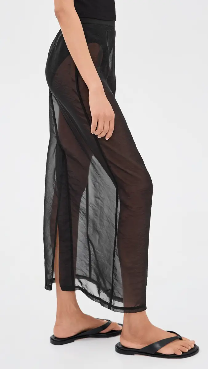VRG GRL Devyn Sheer Midi Skirt | Thumbnail 4 VRG GRL Devyn Sheer Midi Skirt | Thumbnail 4