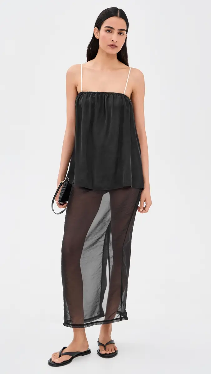 VRG GRL Devyn Sheer Midi Skirt | Thumbnail 5 VRG GRL Devyn Sheer Midi Skirt | Thumbnail 5