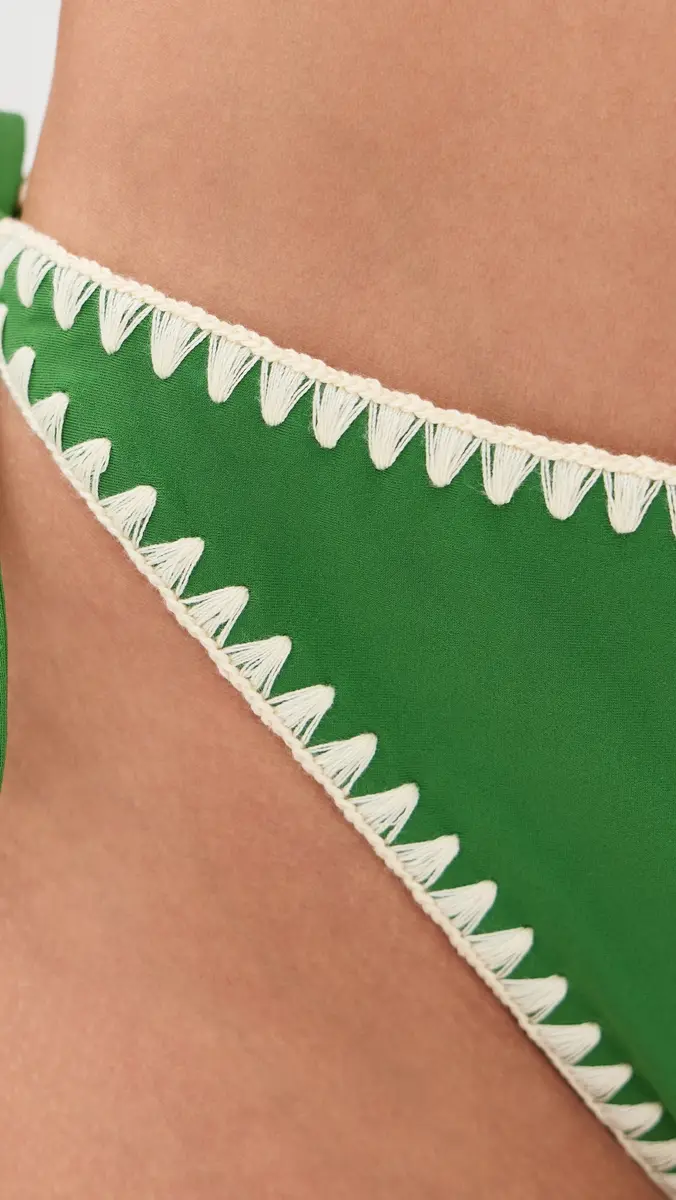 SIMONMILLER Bwai Embroidered Bikini Bottoms | Thumbnail 5