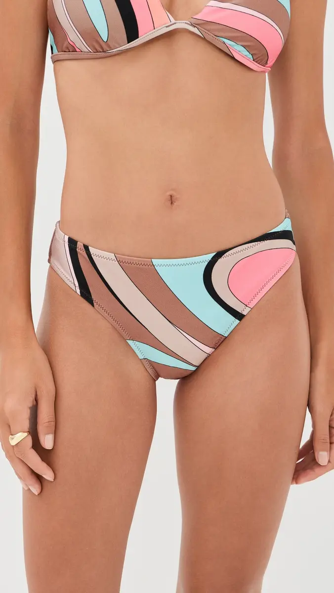 L'Agence Abstract Swirl Nicole Bikini Bottoms | Thumbnail 2 L'Agence Abstract Swirl Nicole Bikini Bottoms | Thumbnail 2