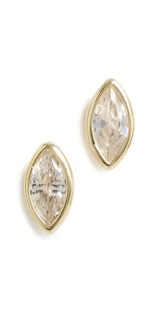 Marquise Bezel Studs Marquise Bezel Studs