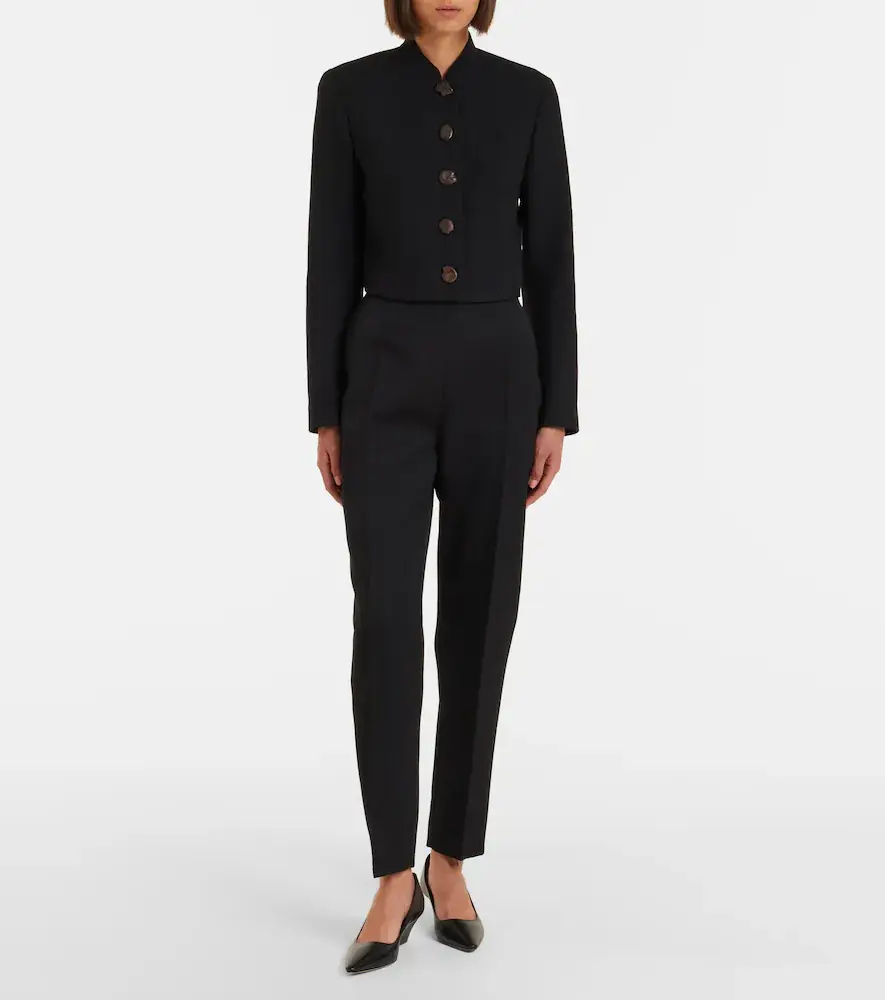 The Row Eranza wool straight pants | Thumbnail 2 The Row Eranza wool straight pants | Thumbnail 2