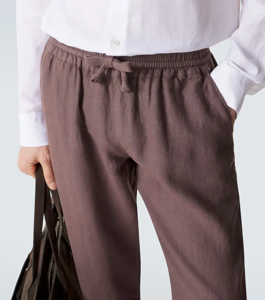 FEDELI Linen straight pants | Thumbnail 2 FEDELI Linen straight pants | Thumbnail 2