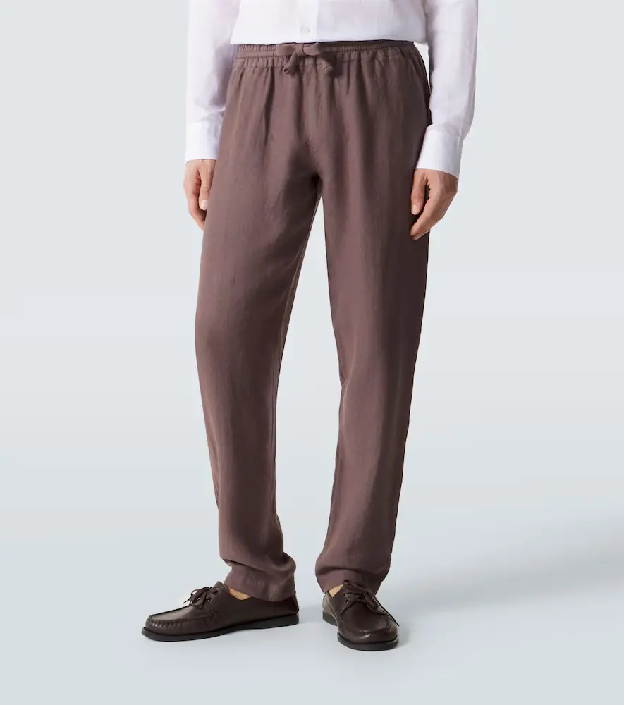FEDELI Linen straight pants | Thumbnail 3 FEDELI Linen straight pants | Thumbnail 3