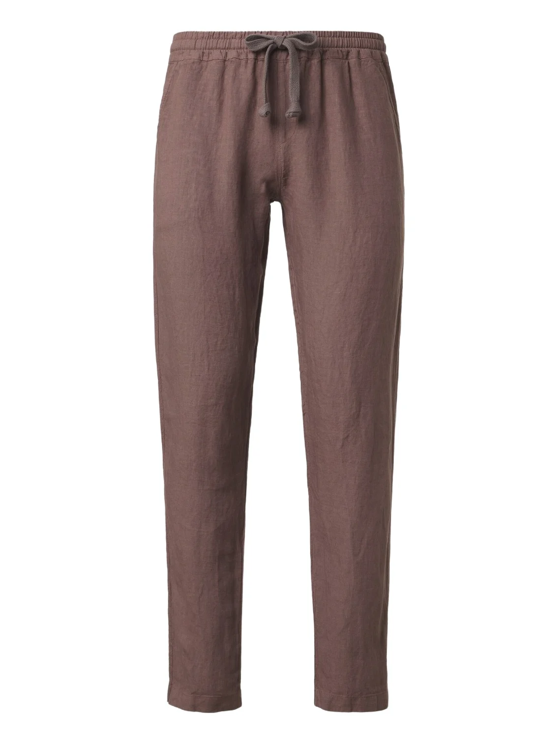 Linen straight pants