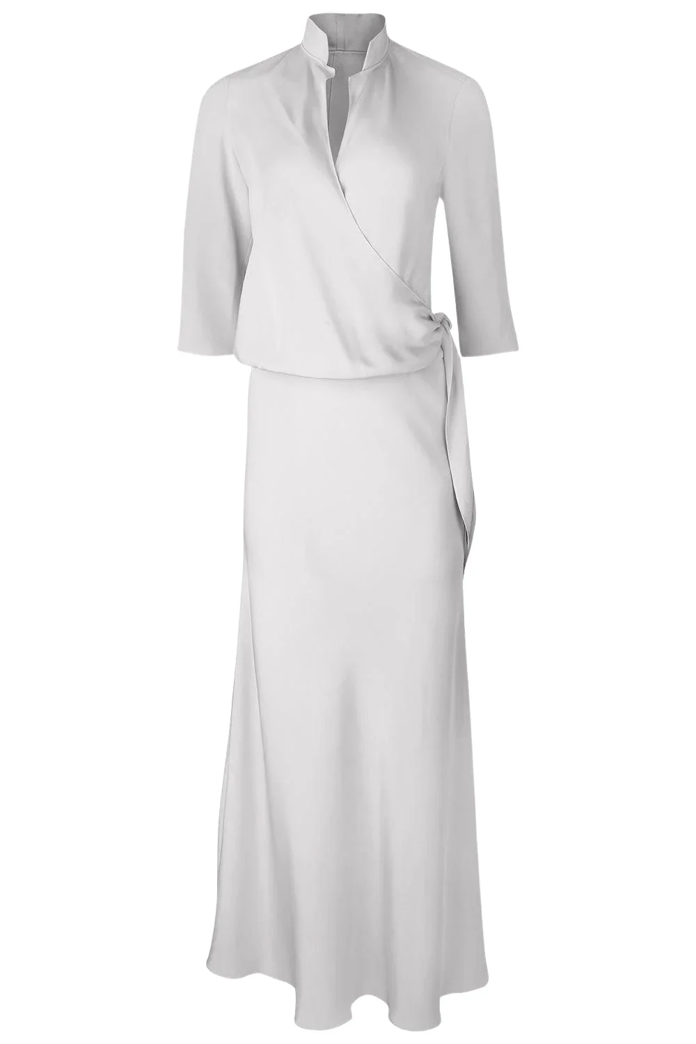 PETER COHEN Blouse Maxi Dress - Silver