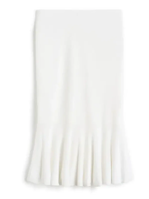 TOTEME Fluted Knit Skirt